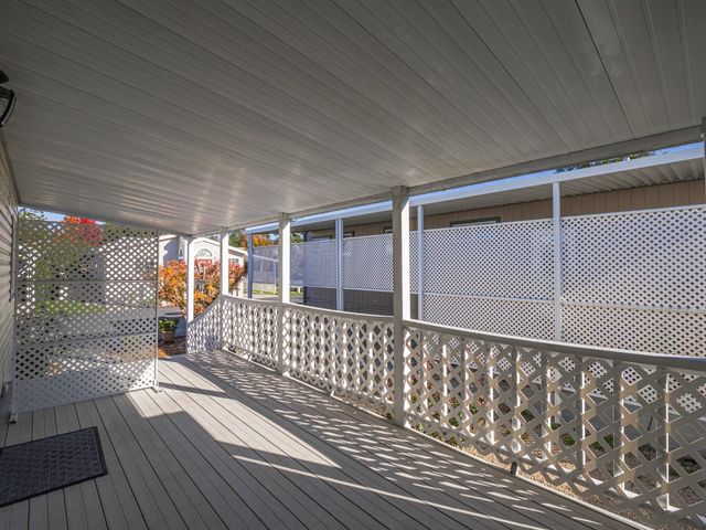 a view of outdoor space with deck