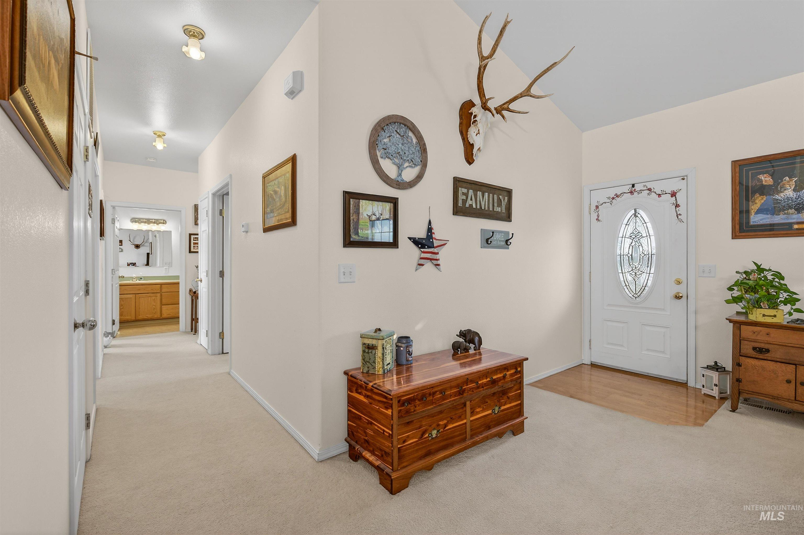 3737 19th Street Lewiston, ID 83501 - Photo 17 of 40 Entryway featuring light carpet and lofted ceiling