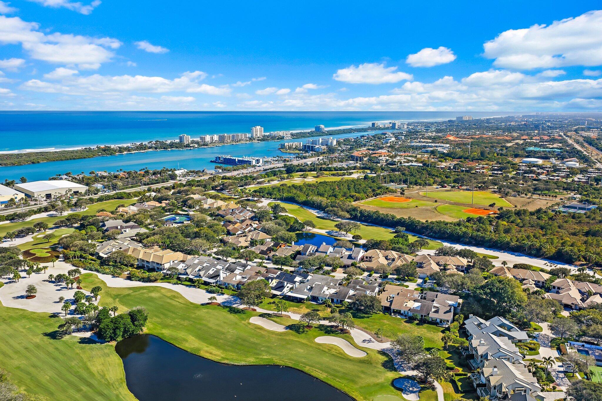 12092 Southeast Birkdale Run Jupiter, FL 33469 - Photo 52 of 52 Aerial Location View