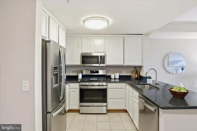 a kitchen with a sink a stove and refrigerator