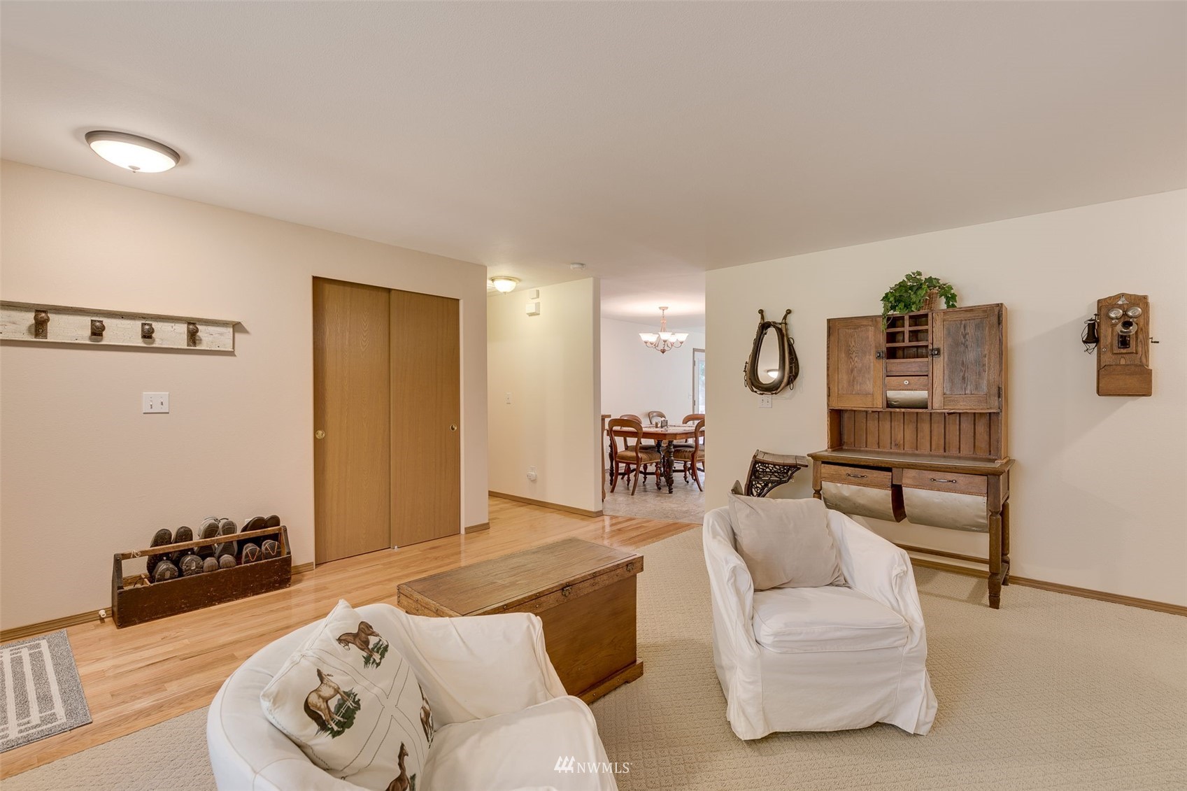 8322 Skinner Road Granite Falls, WA 98252 - Photo 8 of 40 a living room with furniture and wooden floor