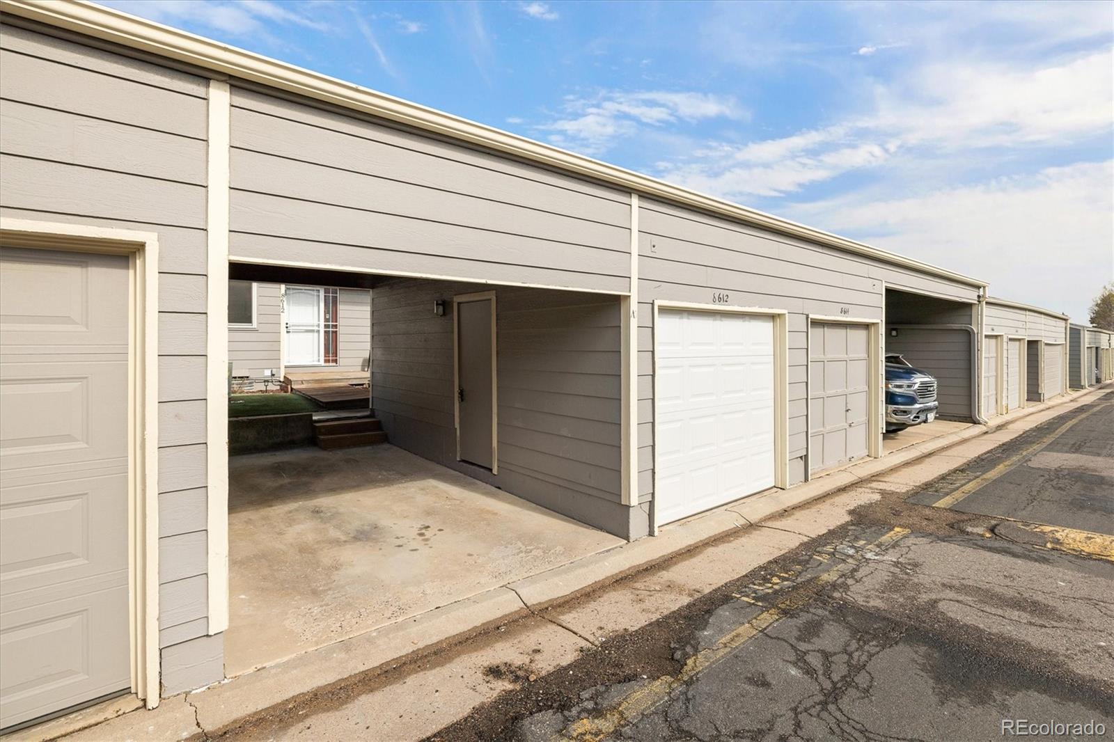 8612 Carr Loop Arvada, CO 80005 - Photo 27 of 35 a view of a car garage parking space