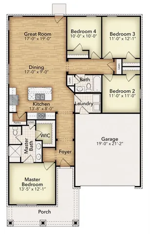 $324,900 | 3515 Helena Street, Gainesville, TX 76240