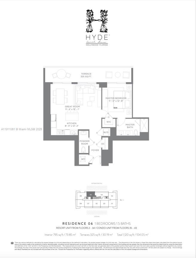 4010 South Ocean Drive, Unit R3206 Hollywood, FL 33019 - Photo 18 of 37 a picture of a floor plan