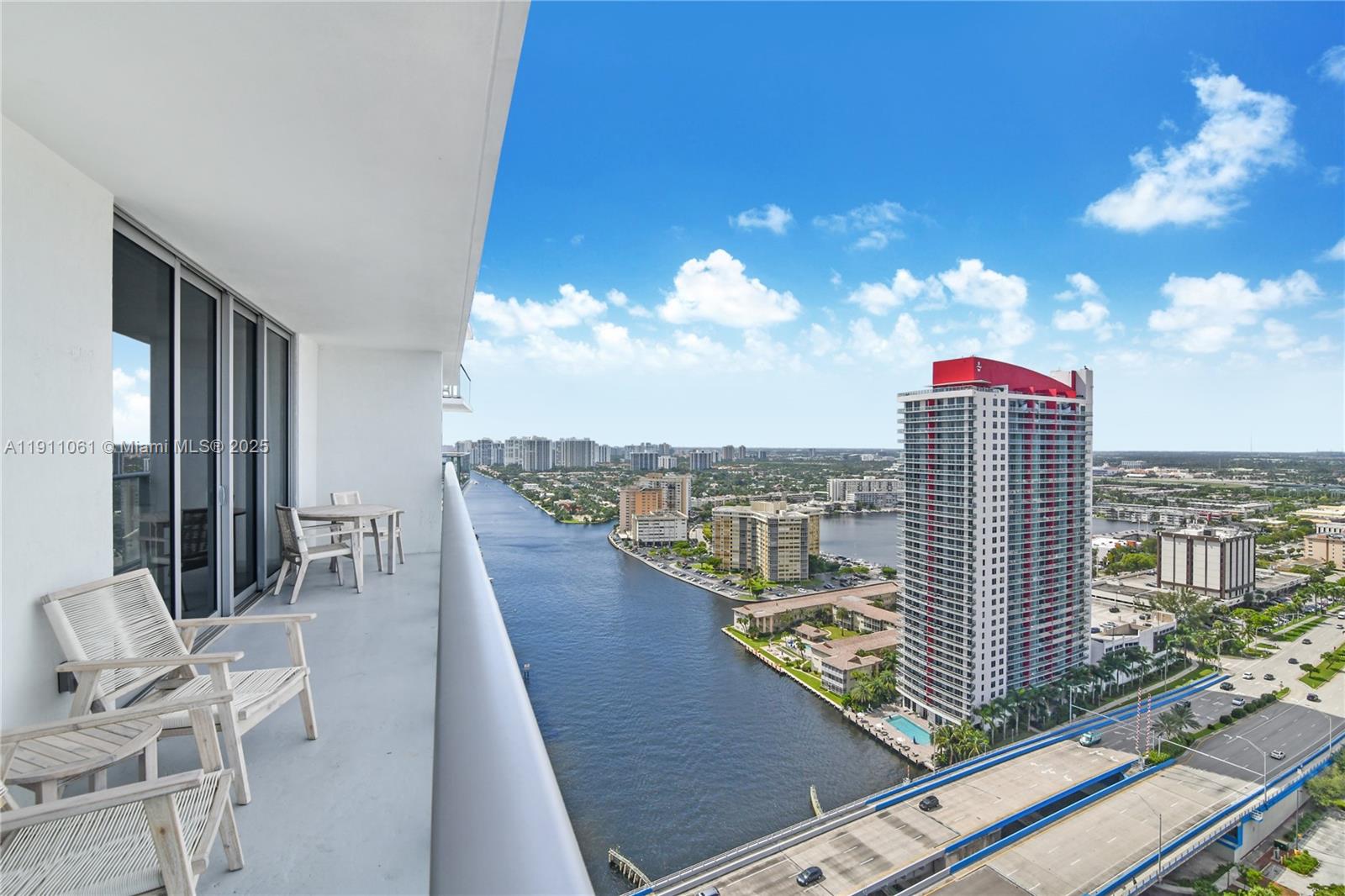4010 South Ocean Drive, Unit R3206 Hollywood, FL 33019 - Photo 3 of 37 a view of a balcony with city view