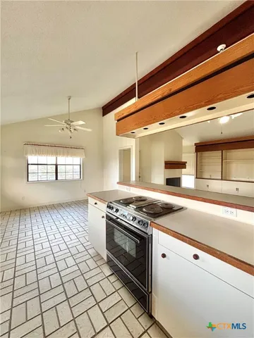 a kitchen with a stove a sink and dishwasher