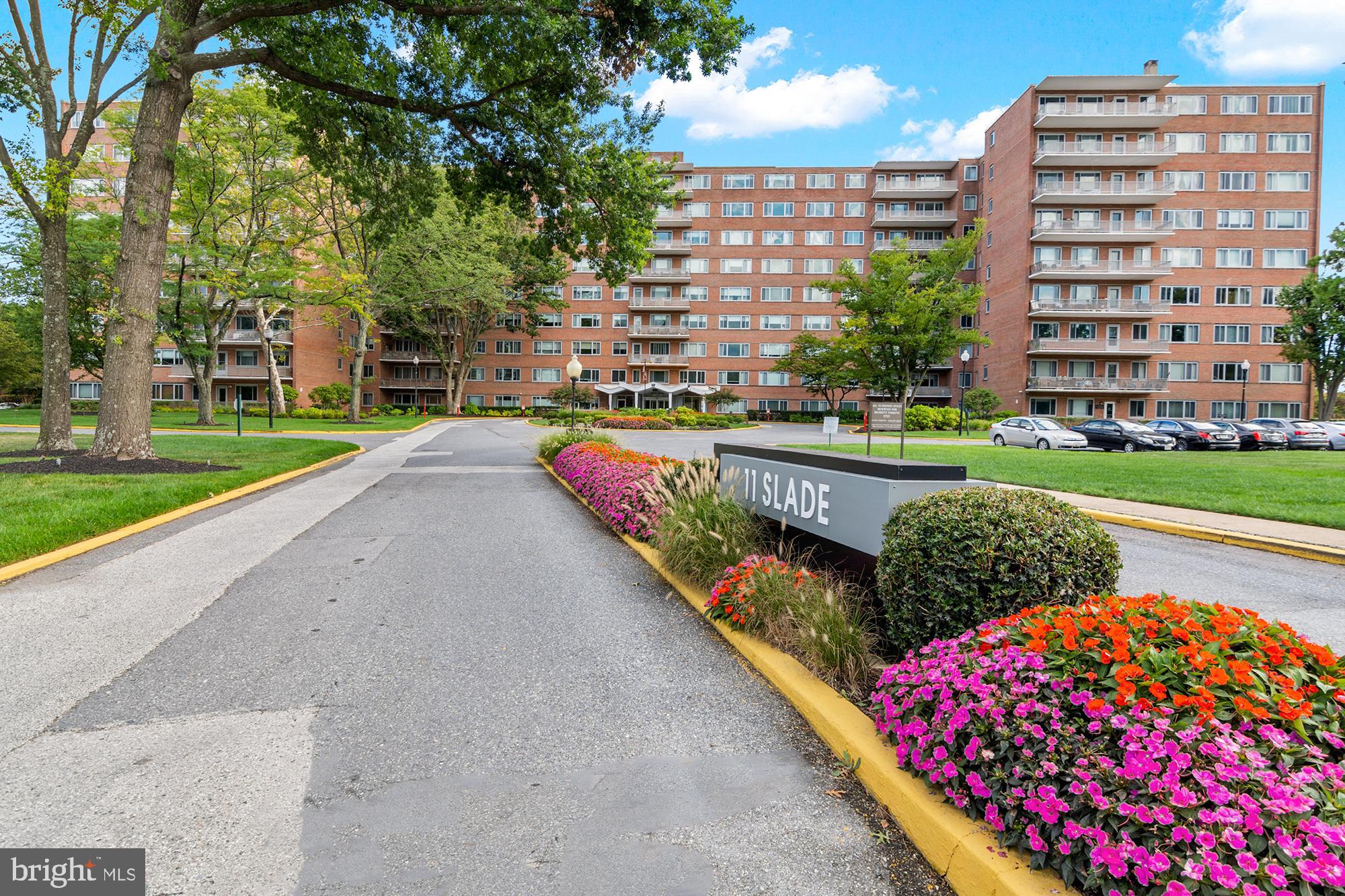 11 Slade Avenue, Unit 712 Baltimore, MD 21208 - Photo 1 of 30 a view of a city and tall buildings