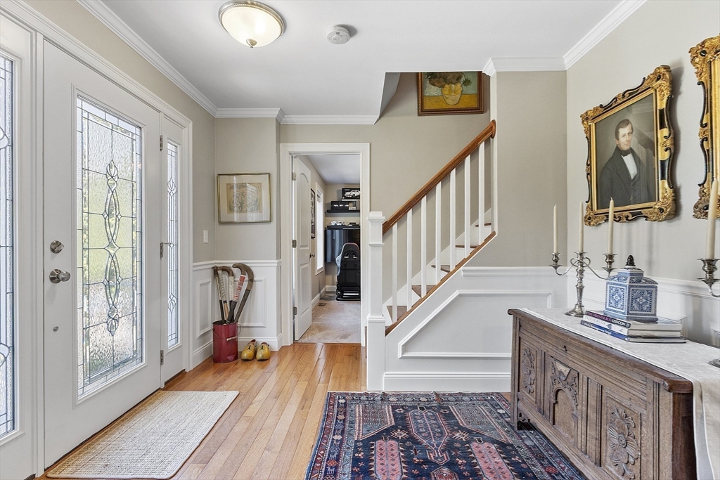 100 Platts Road Ashburnham, MA 01430 - Photo 33 of 42 a view of entryway and hall with wooden floor