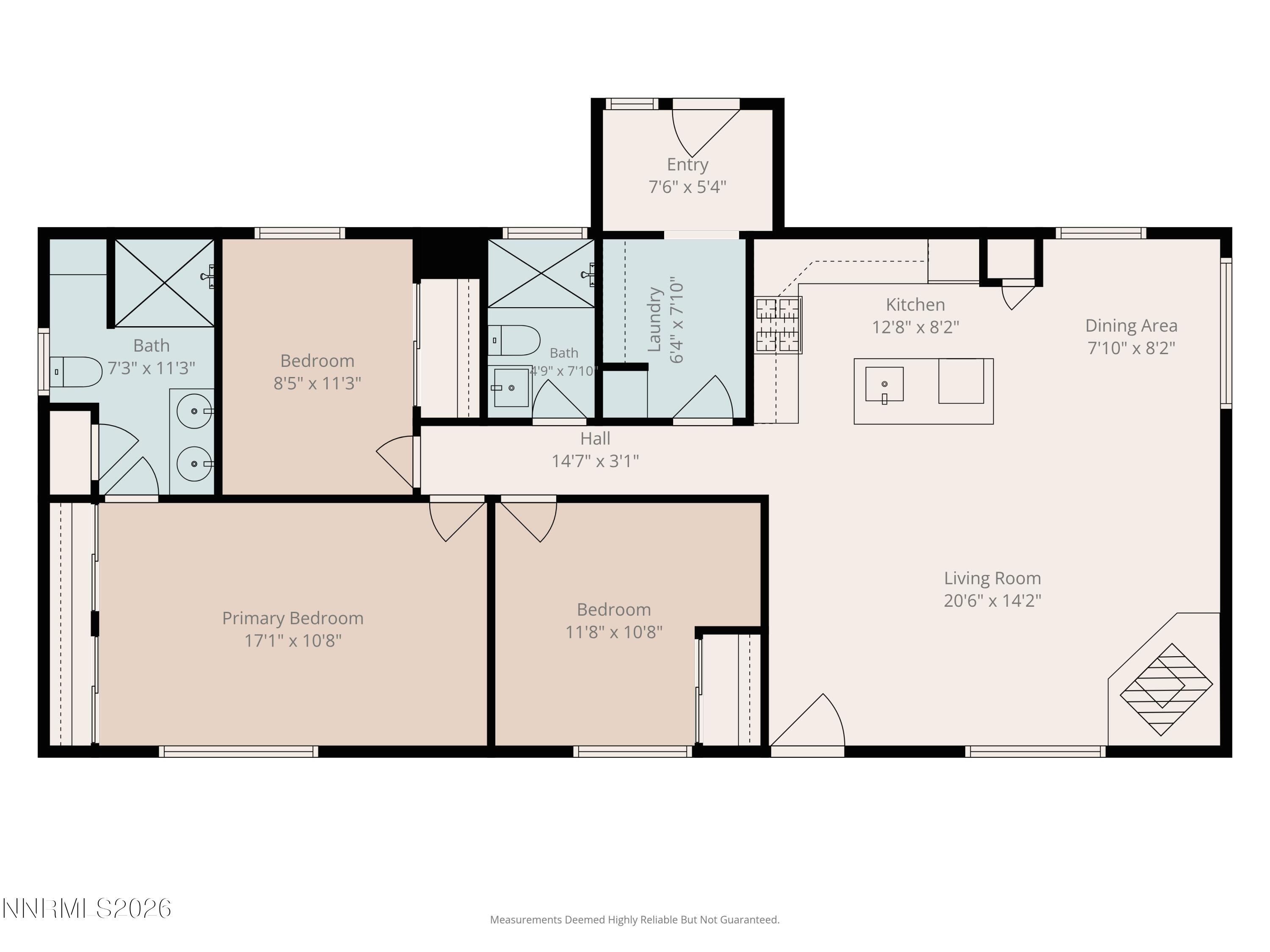 1406 Rabe Way Carson City, NV 89701 - Photo 45 of 45 1-Floorplan_1