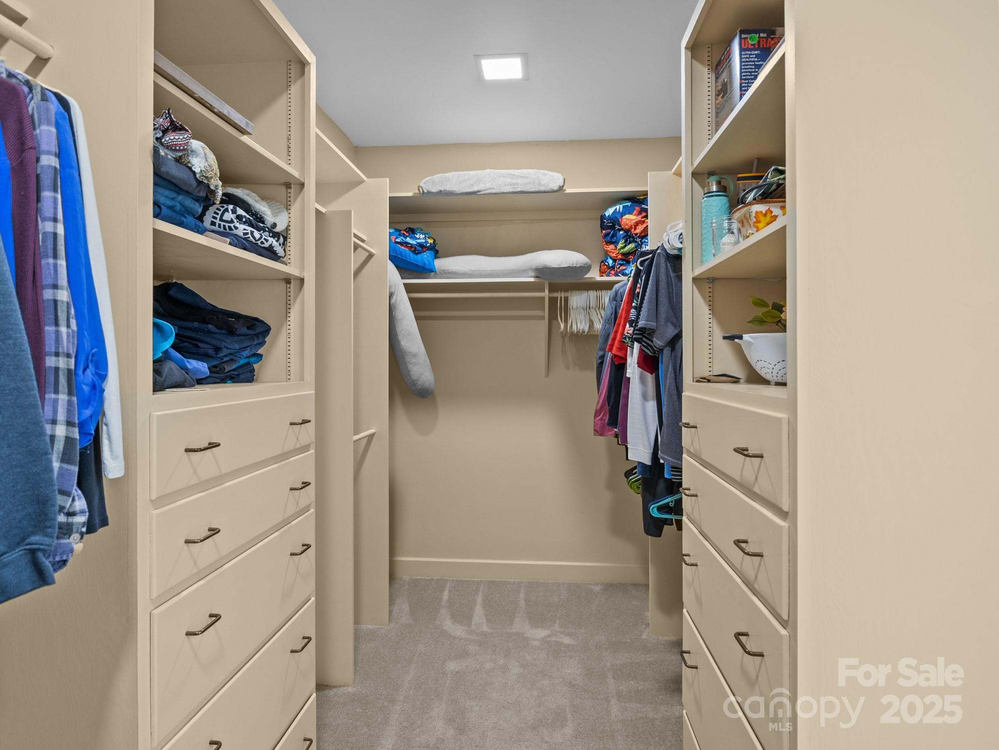 831 Hooper Creek Road Tryon, NC 28782 - Photo 21 of 48 a view of walk in closet with clothes
