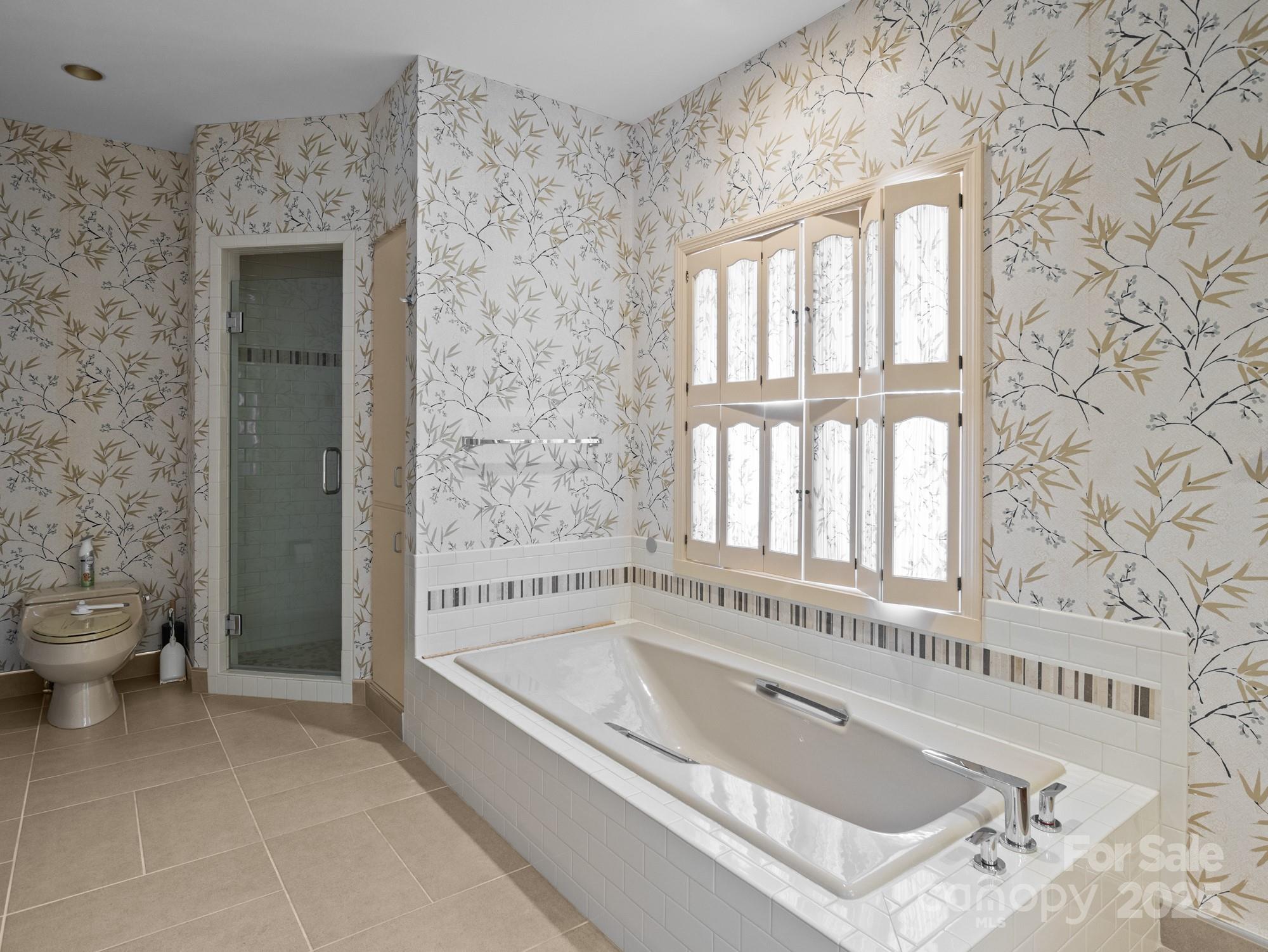 831 Hooper Creek Road Tryon, NC 28782 - Photo 23 of 48 a bathroom with a bathtub and a toilet