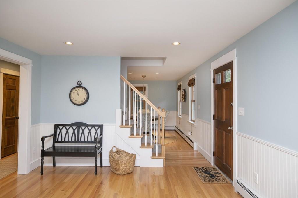 67 Chipaway Road Freetown, MA 02717 - Photo 22 of 32 a view of staircase with wooden floor and window
