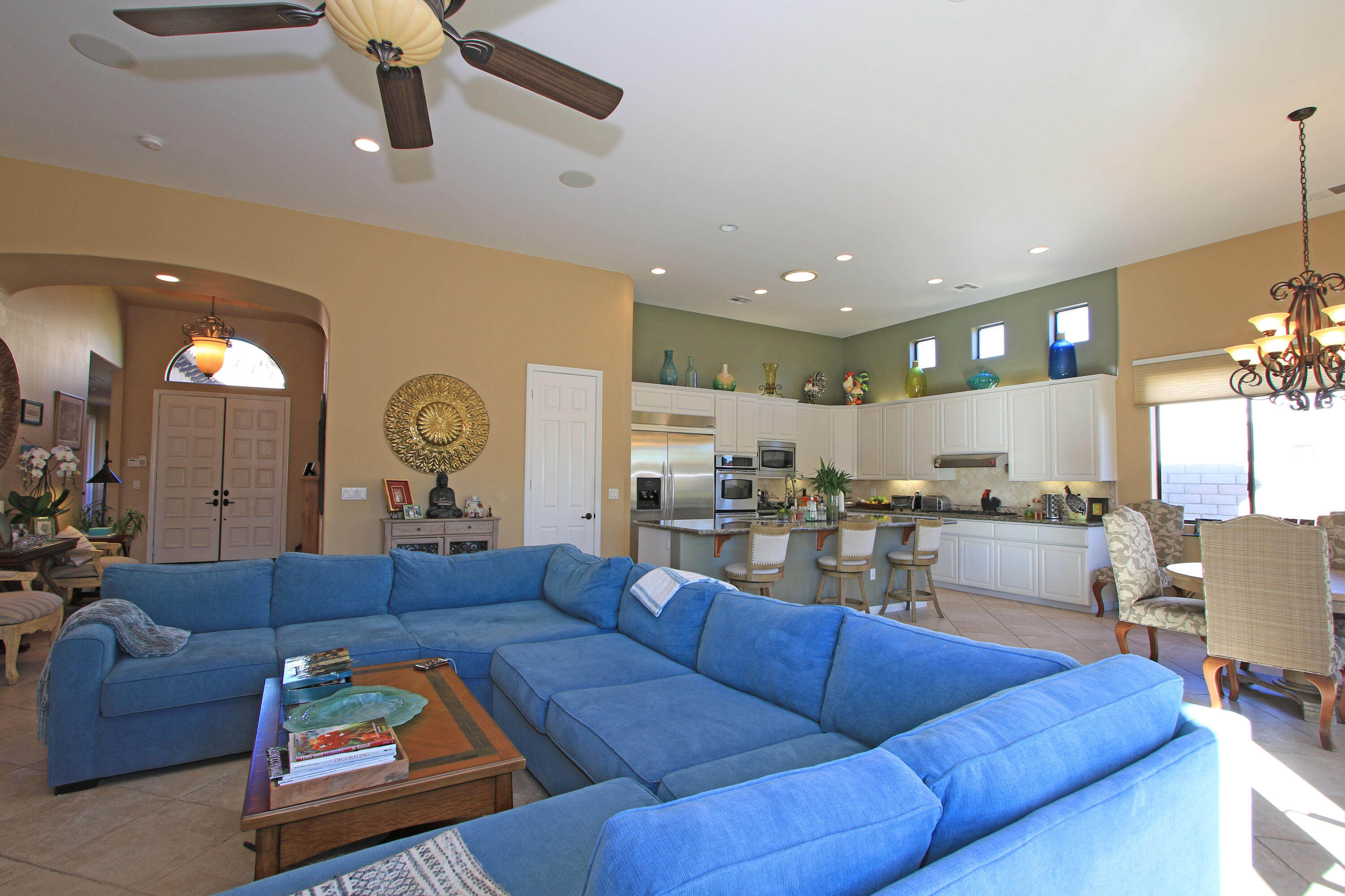 57576 Santa Rosa Trail La Quinta, CA 92253 - Photo 15 of 54 a living room with furniture and a large window