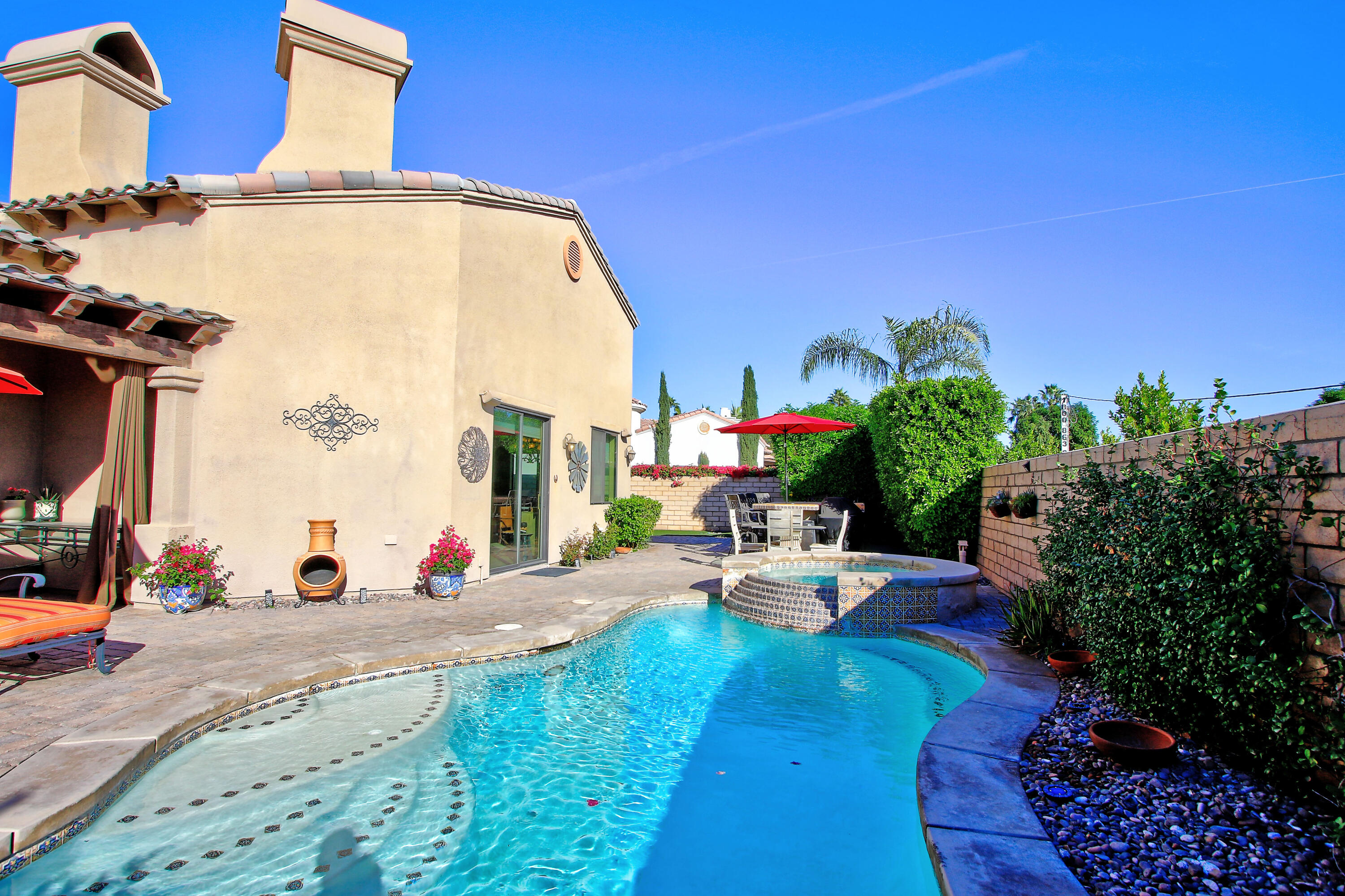 57576 Santa Rosa Trail La Quinta, CA 92253 - Photo 47 of 54 a view of a terrace with chairs