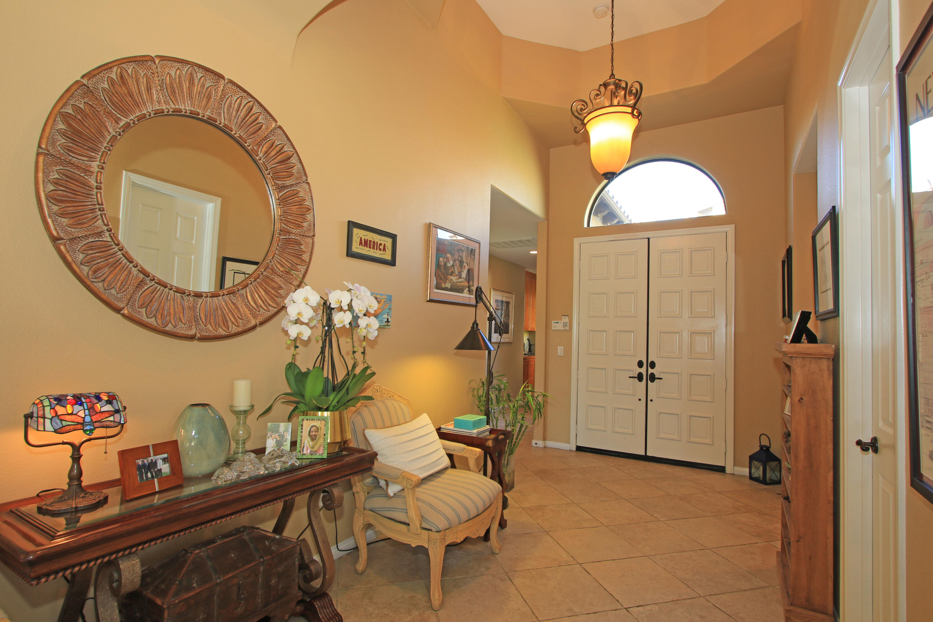 57576 Santa Rosa Trail La Quinta, CA 92253 - Photo 10 of 54 a view of a livingroom with furniture and a chandelier