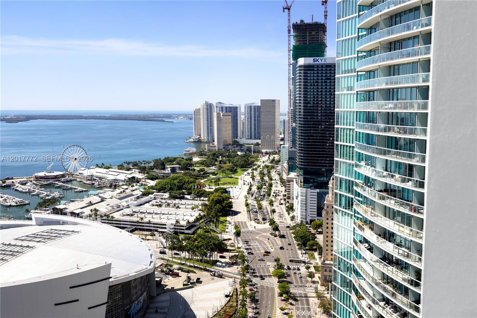 900 Biscayne Boulevard, Unit 4205 Miami, FL 33132 - Photo 14 of 35 a view of a city with tall buildings