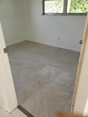 a view of a small space