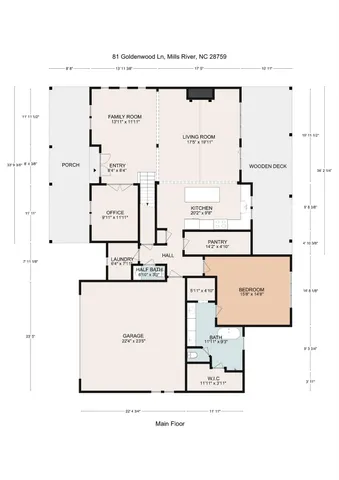 $915,000 | 81 Goldenwood Lane, Mills River, NC 28759