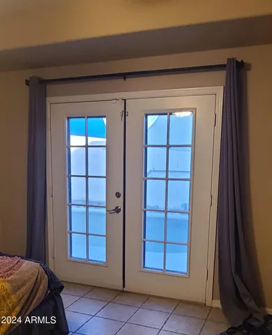 a view of front door of a house