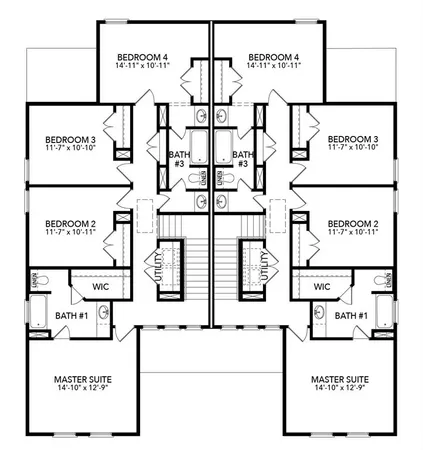 an empty room with wooden floor and entryway