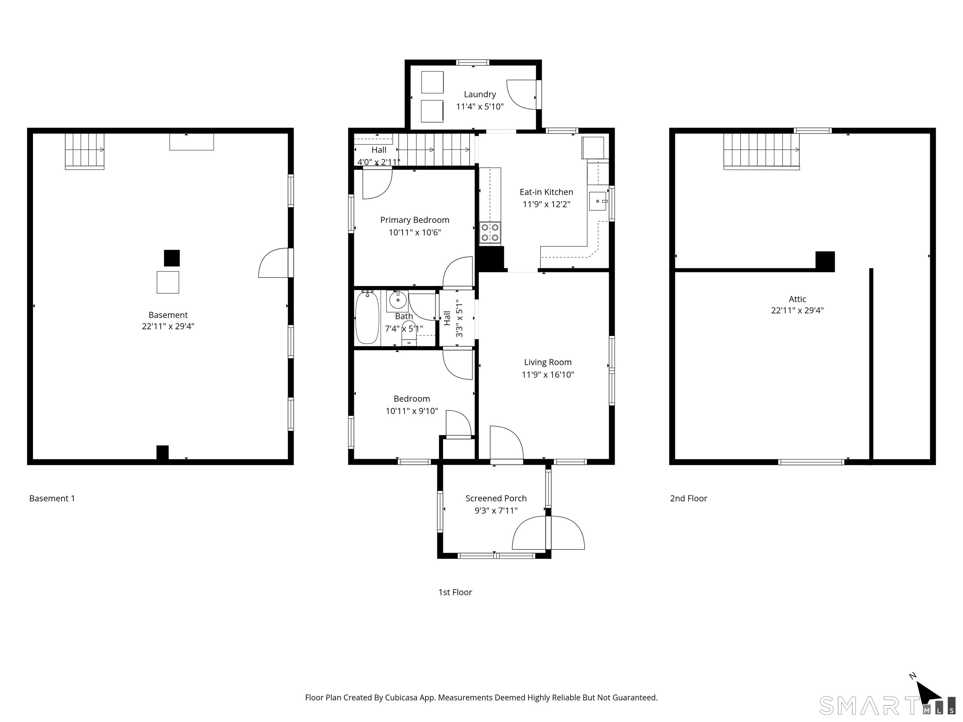 11 Willard Avenue Enfield, CT 06082 - Photo 30 of 30 a picture of a room with a refrigerator and a white wall