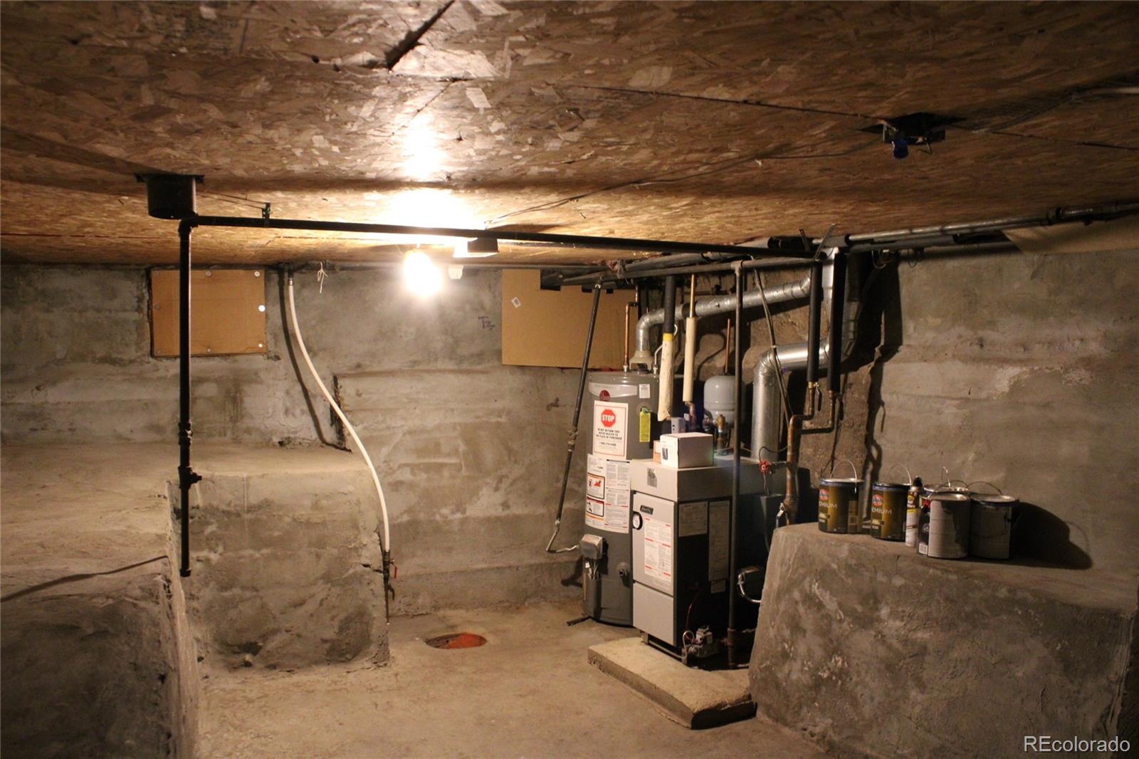 124 South Grove Street Denver, CO 80219 - Photo 17 of 25 a close view of water heater room