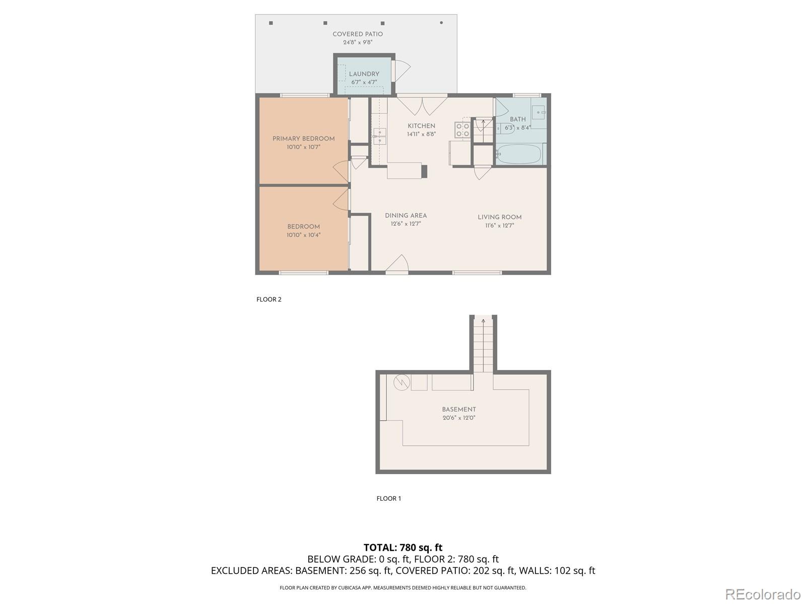 124 South Grove Street Denver, CO 80219 - Photo 23 of 25 a picture of a floor plan
