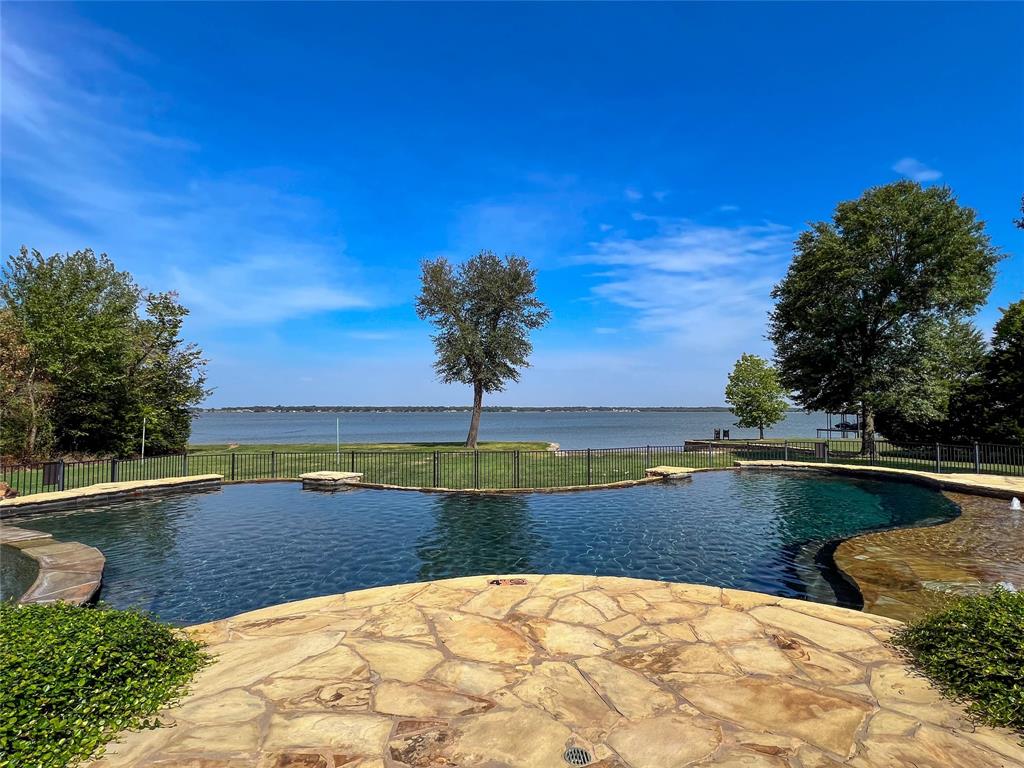 307 Sun Valley Mabank, TX 75147 - Photo 12 of 32 505 Ranch clubhouse pool with wide open water views