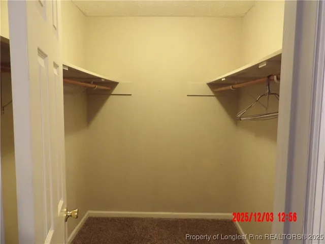 a view of walk in closet