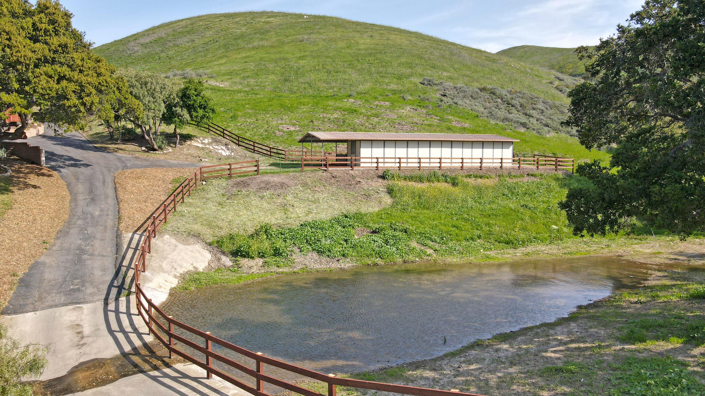 35 Hollister Ranch Road Goleta, CA 93117 - Photo 27 of 35 pond off driveway