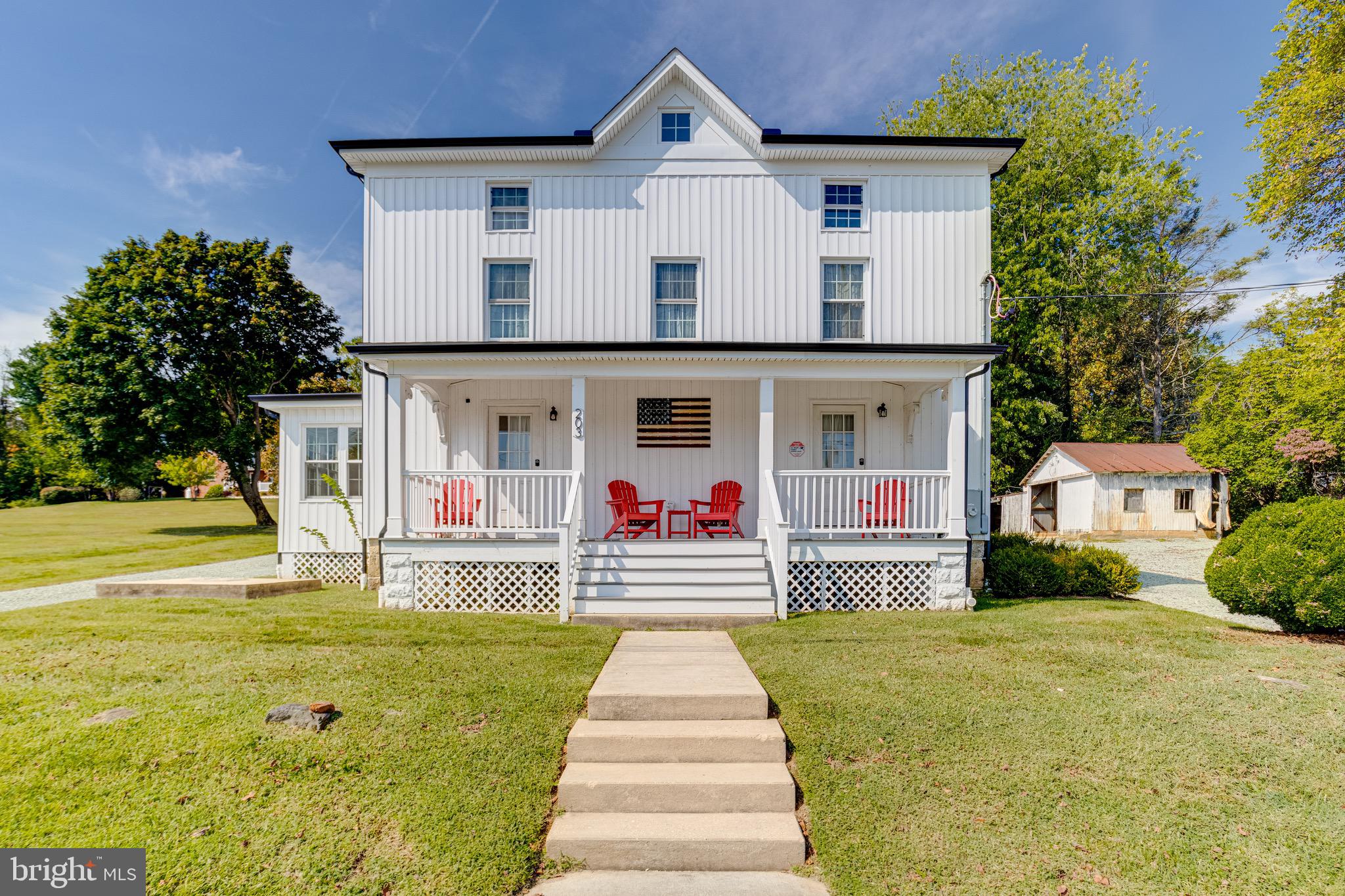 203 Blythedale Road Perryville, MD 21903 - Photo 2 of 104 a front view of house with yard and green space