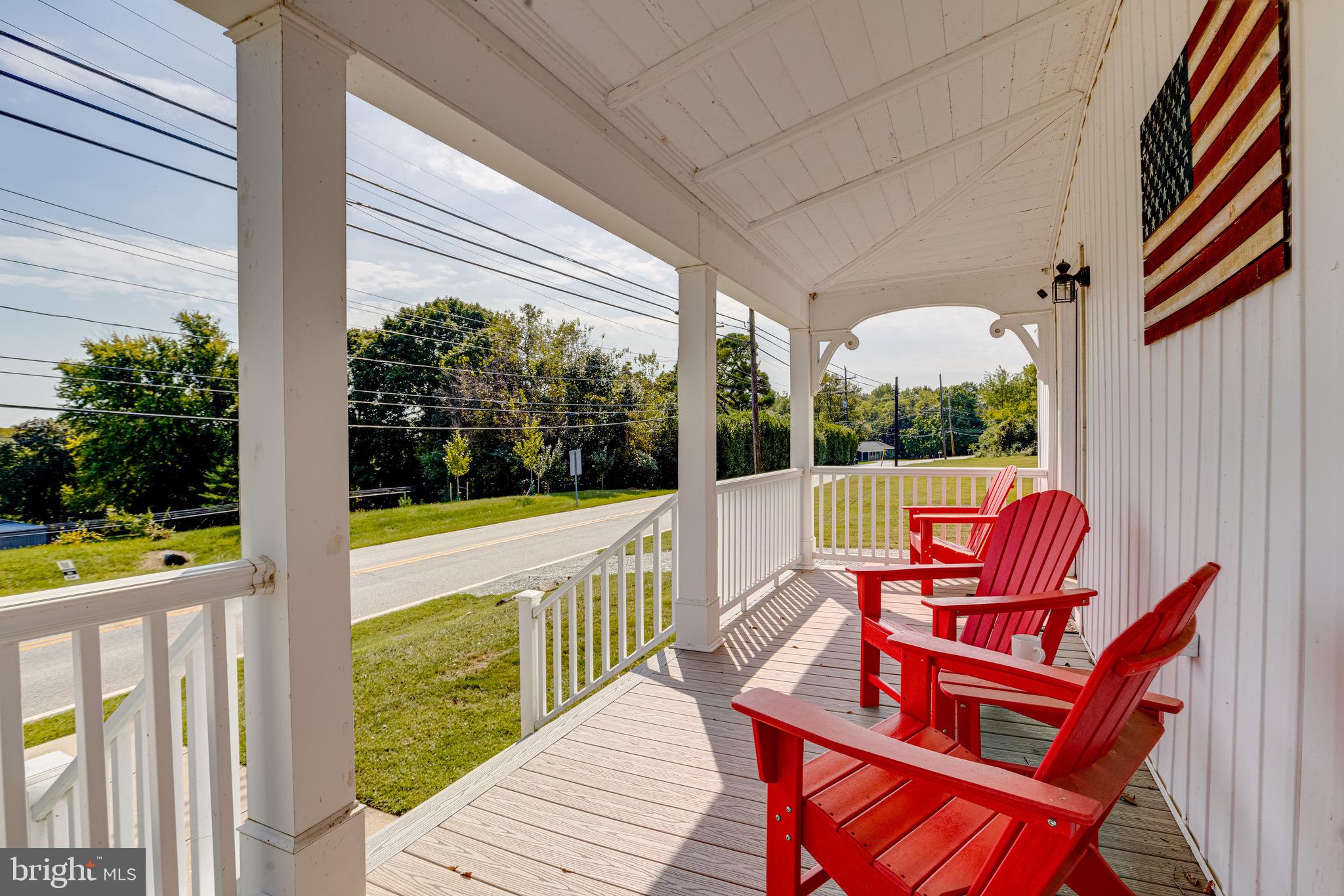 203 Blythedale Road Perryville, MD 21903 - Photo 5 of 104 a view of balcony with wooden floor and outdoor seating