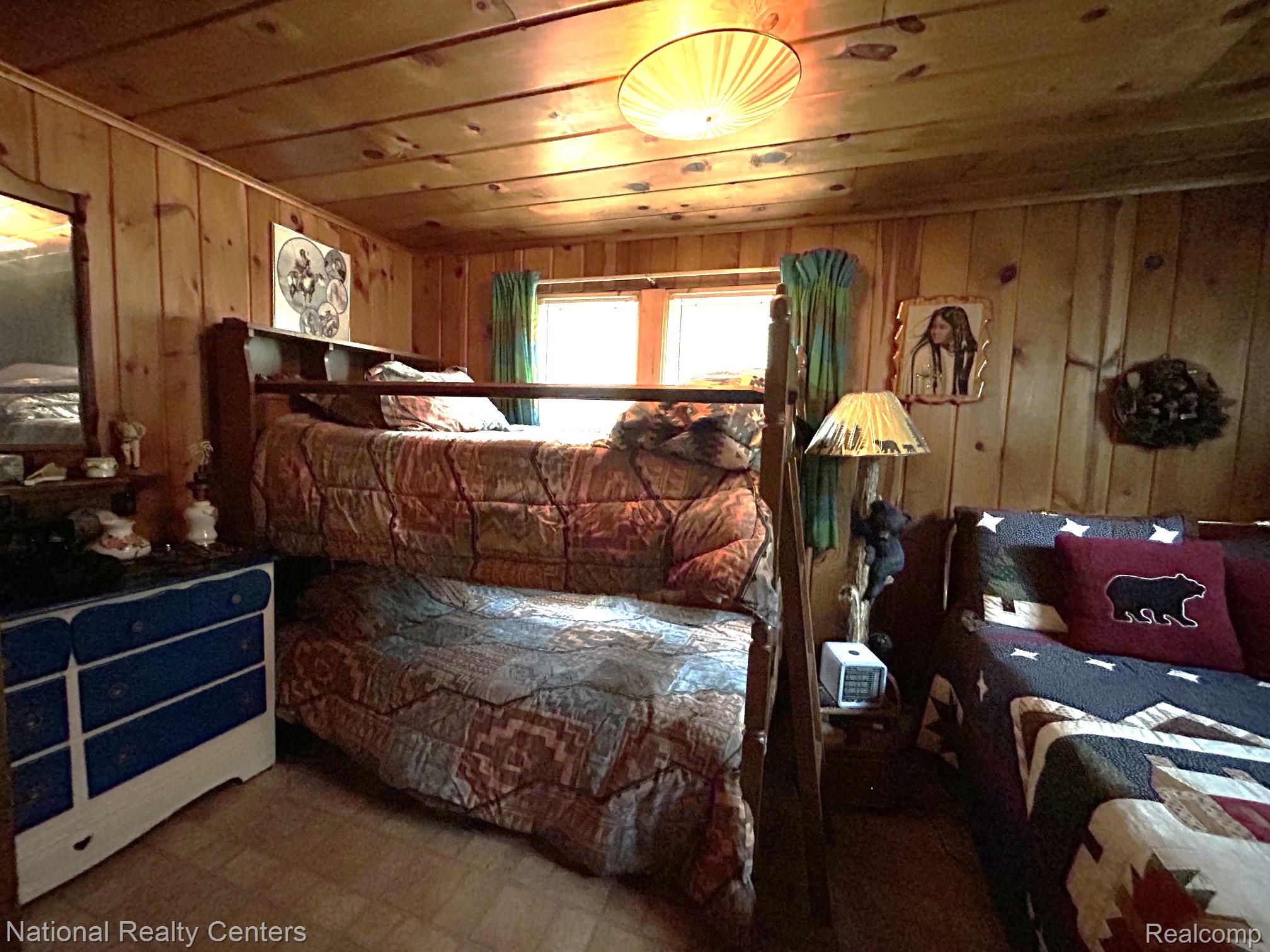 4951 Kokosing Road Hale, MI 48739 - Photo 31 of 37 Bedroom 2 with bunk beds
