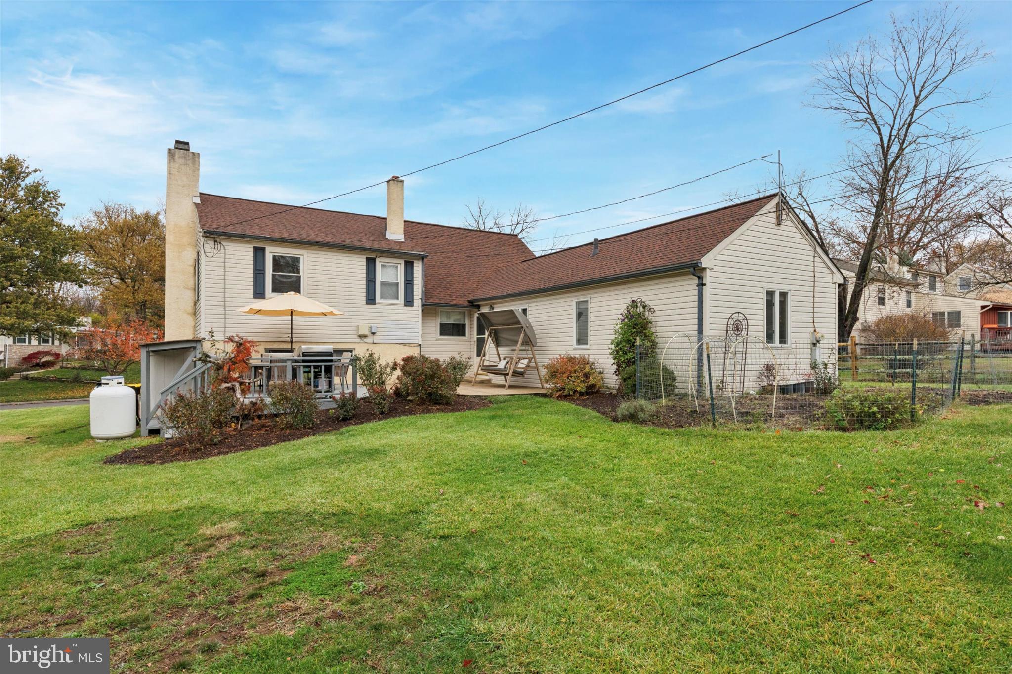 108 Devon Road Chalfont, PA 18914 - Photo 24 of 30 a view of a house with a yard and sitting area