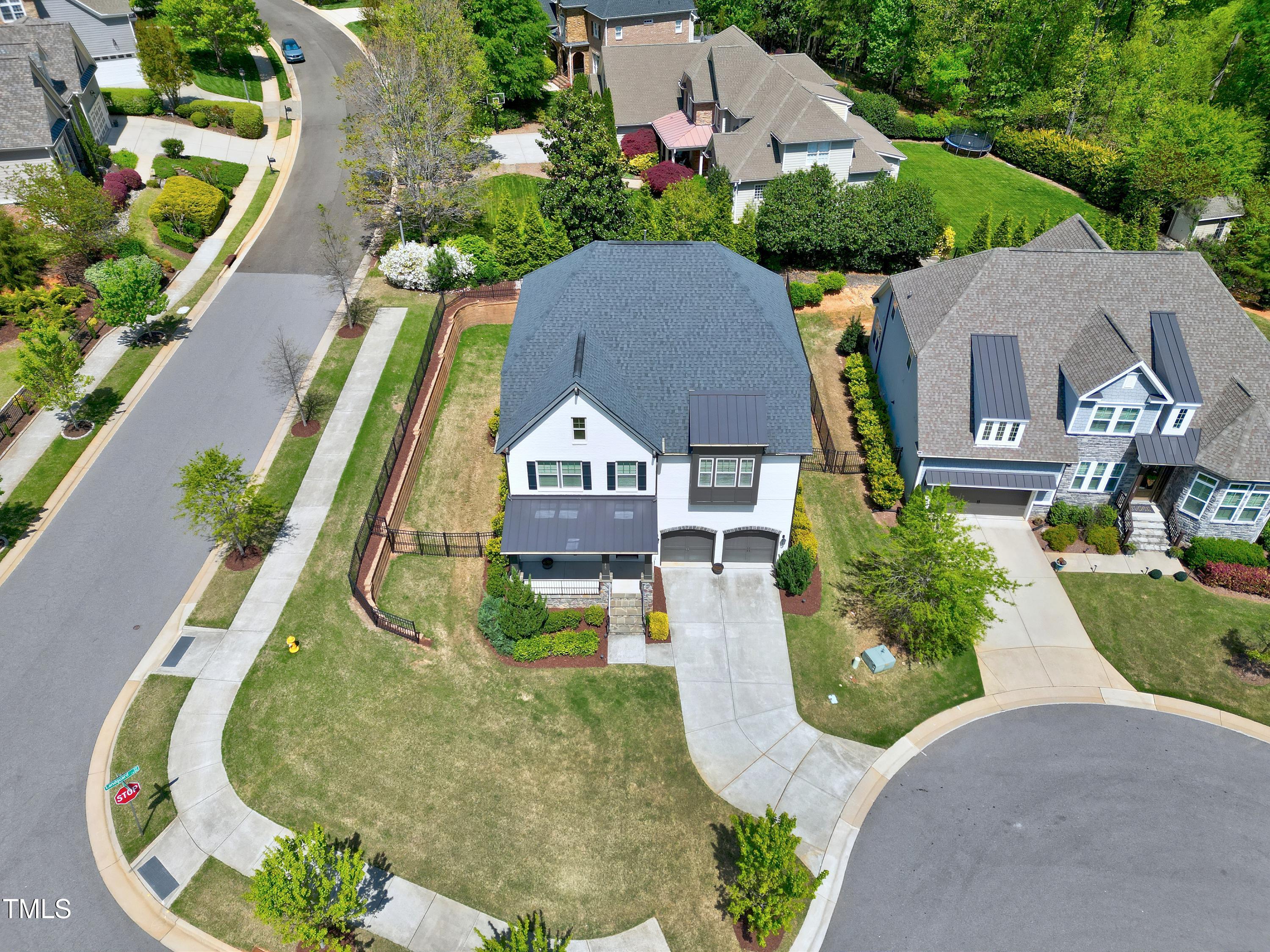 7510 Latteri Court Raleigh, NC 27613 - Photo 26 of 64 7510 Latteri Ct- Aerial-4