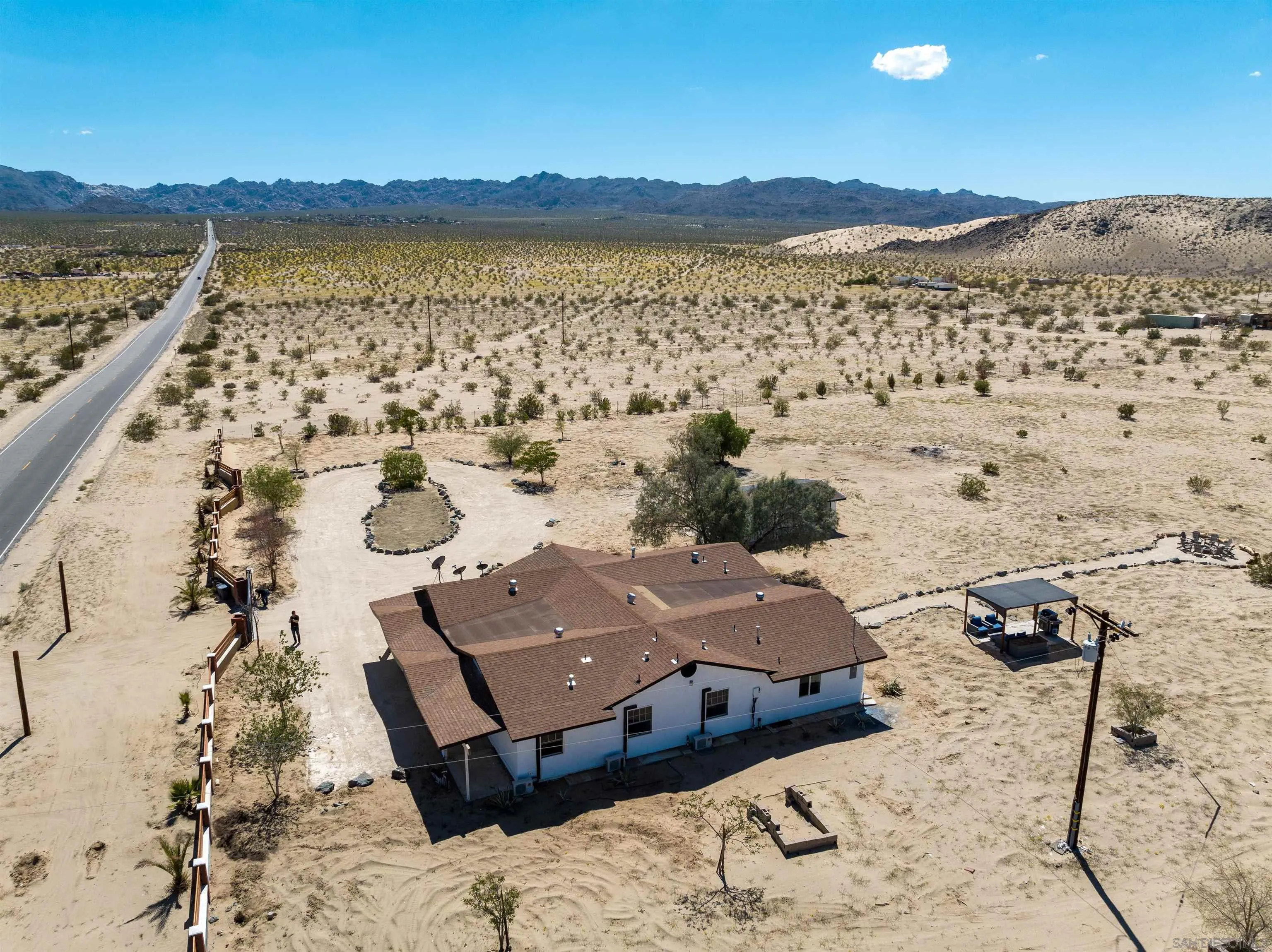 5066 Lear Avenue Twentynine Palms, CA 92277 - Photo 59 of 69 a view of a city with ocean view