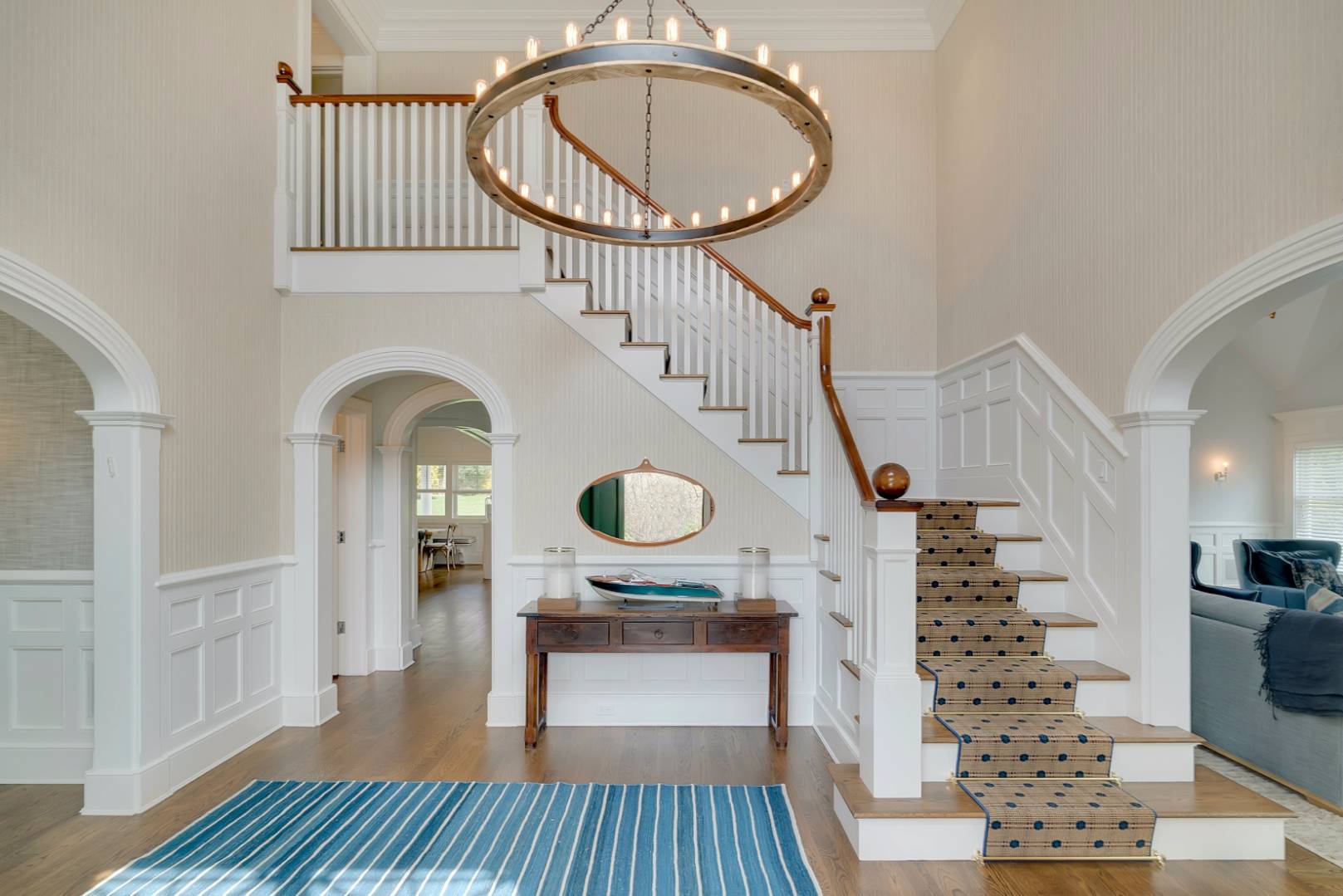 23 Deer Run Water Mill, NY 11976 - Photo 3 of 16 a view of entryway with wooden floor