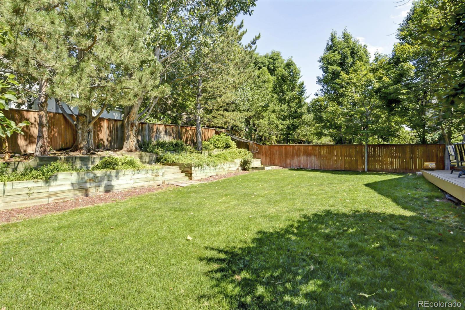 9932 South Spring Hill Place Highlands Ranch, CO 80129 - Photo 30 of 31 a view of backyard with green space