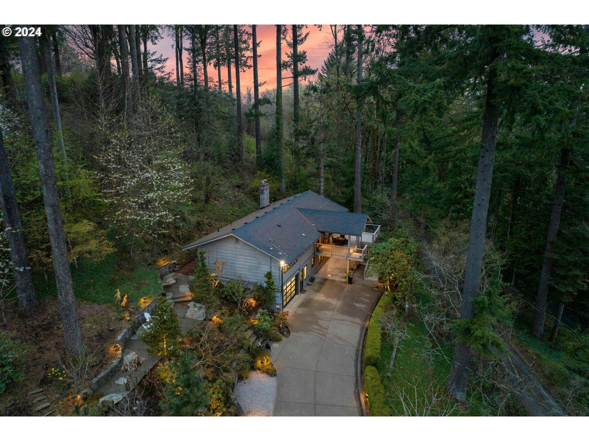 495 Northwest Greenleaf Road Portland, OR 97229 - Photo 4 of 45 a view of a house with a yard