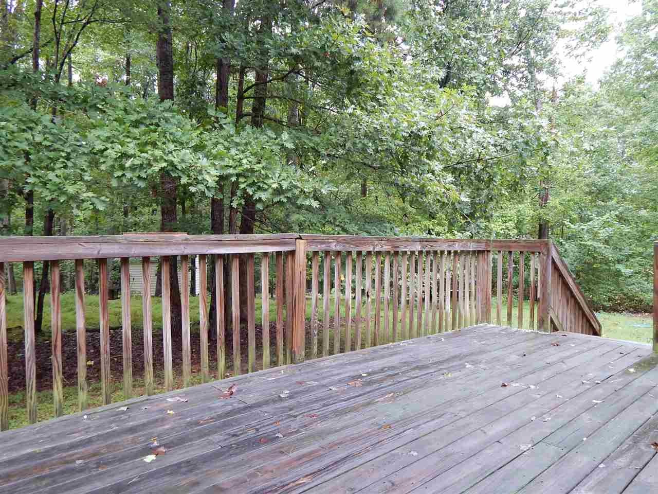 1424 Antiquity Avenue Raleigh, NC 27613 - Photo 22 of 25 Backyard deck view