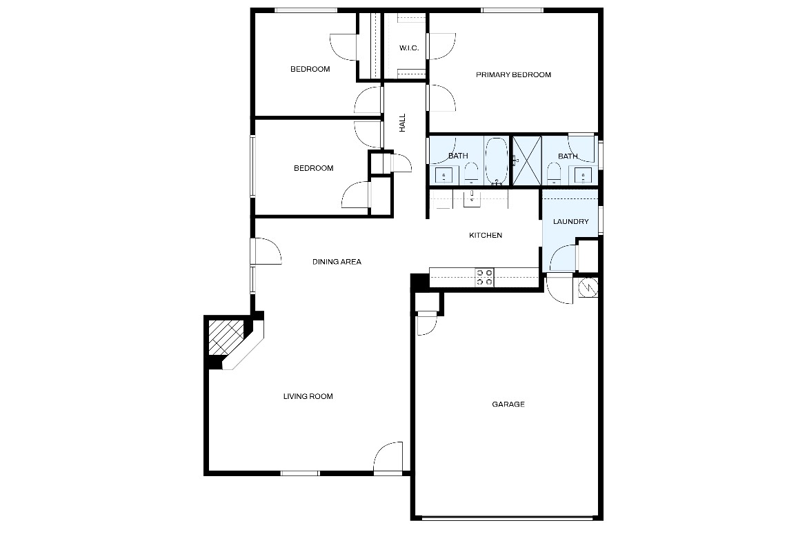 9809 Wren Court Conroe, TX 77385 - Photo 22 of 22 a picture of a floor plan