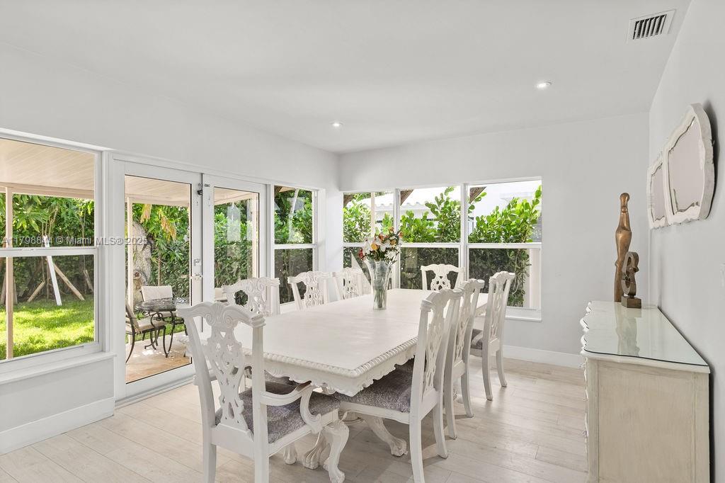 9025 Hawthorne Avenue Surfside, FL 33154 - Photo 8 of 58 a view of a dining room with furniture window and outside view