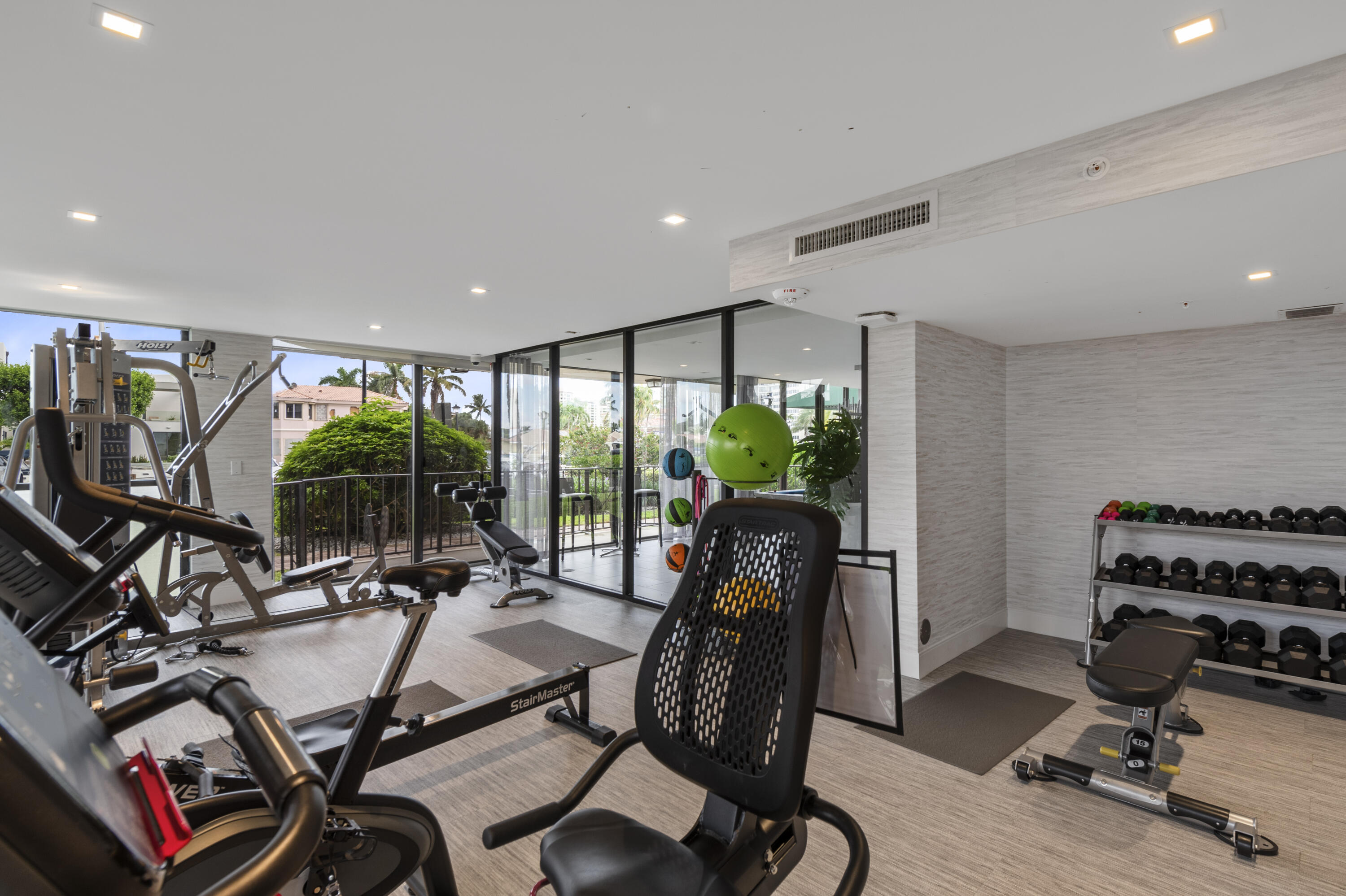 859 Jeffery Street, Unit 312 Boca Raton, FL 33487 - Photo 32 of 53 a view of a room with gym equipment