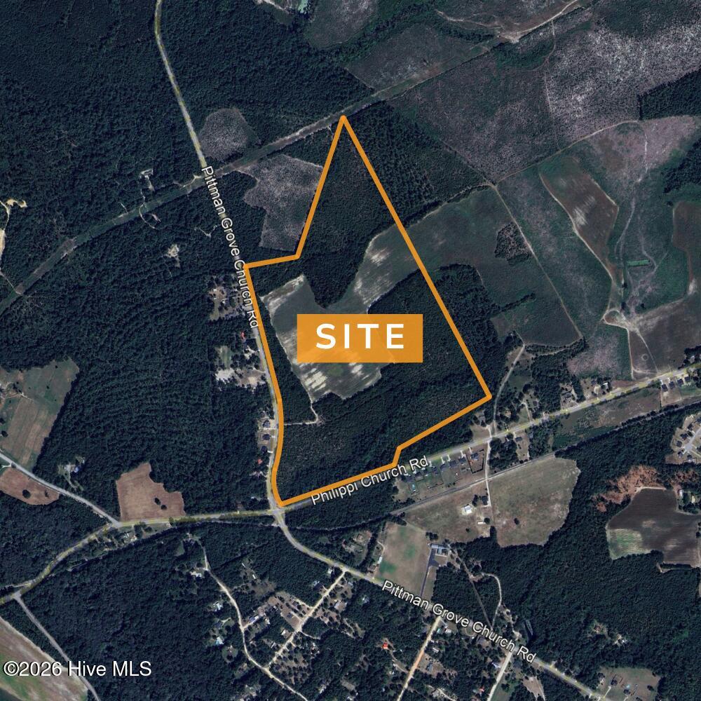 Tbd Philippi Church Road Raeford, NC 28376 - Photo 2 of 4 113 Acres Philippi Church Rd Aerial