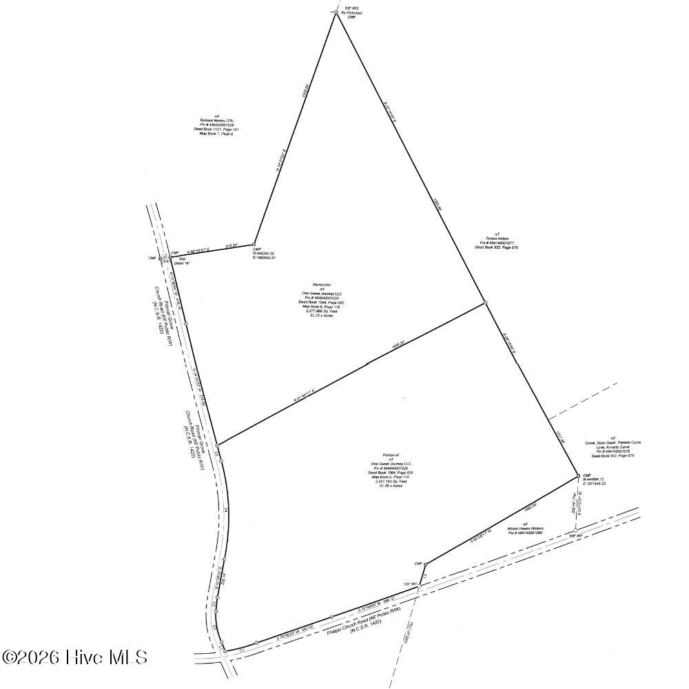 Tbd Philippi Church Road Raeford, NC 28376 - Photo 3 of 4 113 Acres Philippi Church Rd Plat