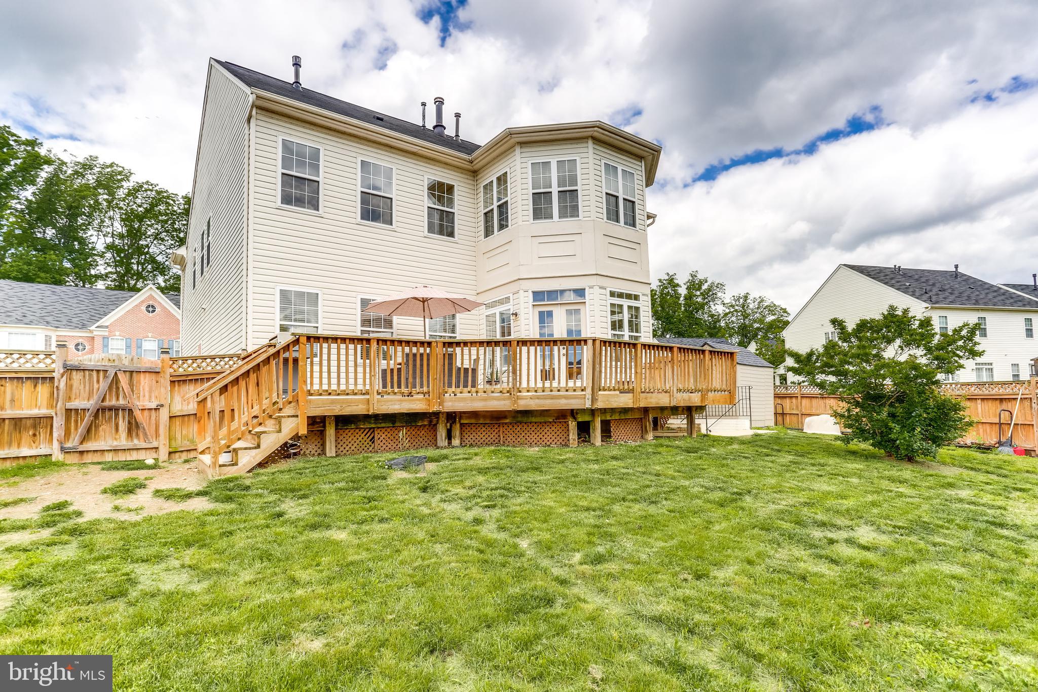 19 Rivers Edge Terrace Indian Head, MD 20640 - Photo 50 of 53 Back exterior with view of large back deck