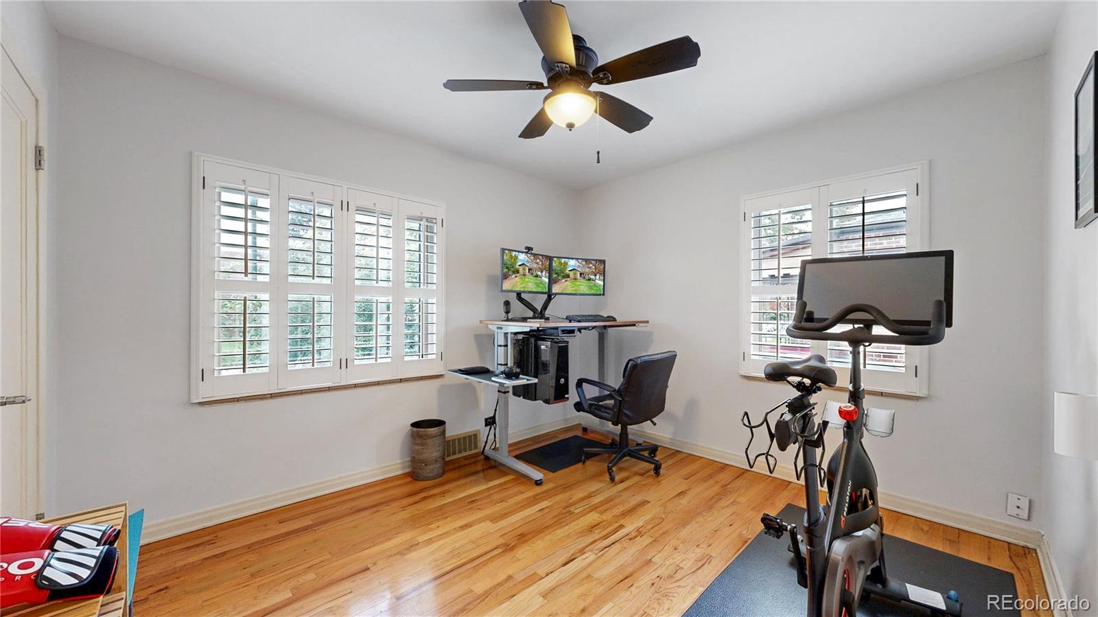 940 Grape Street Denver, CO 80220 - Photo 18 of 50 a room with gym equipment and a window