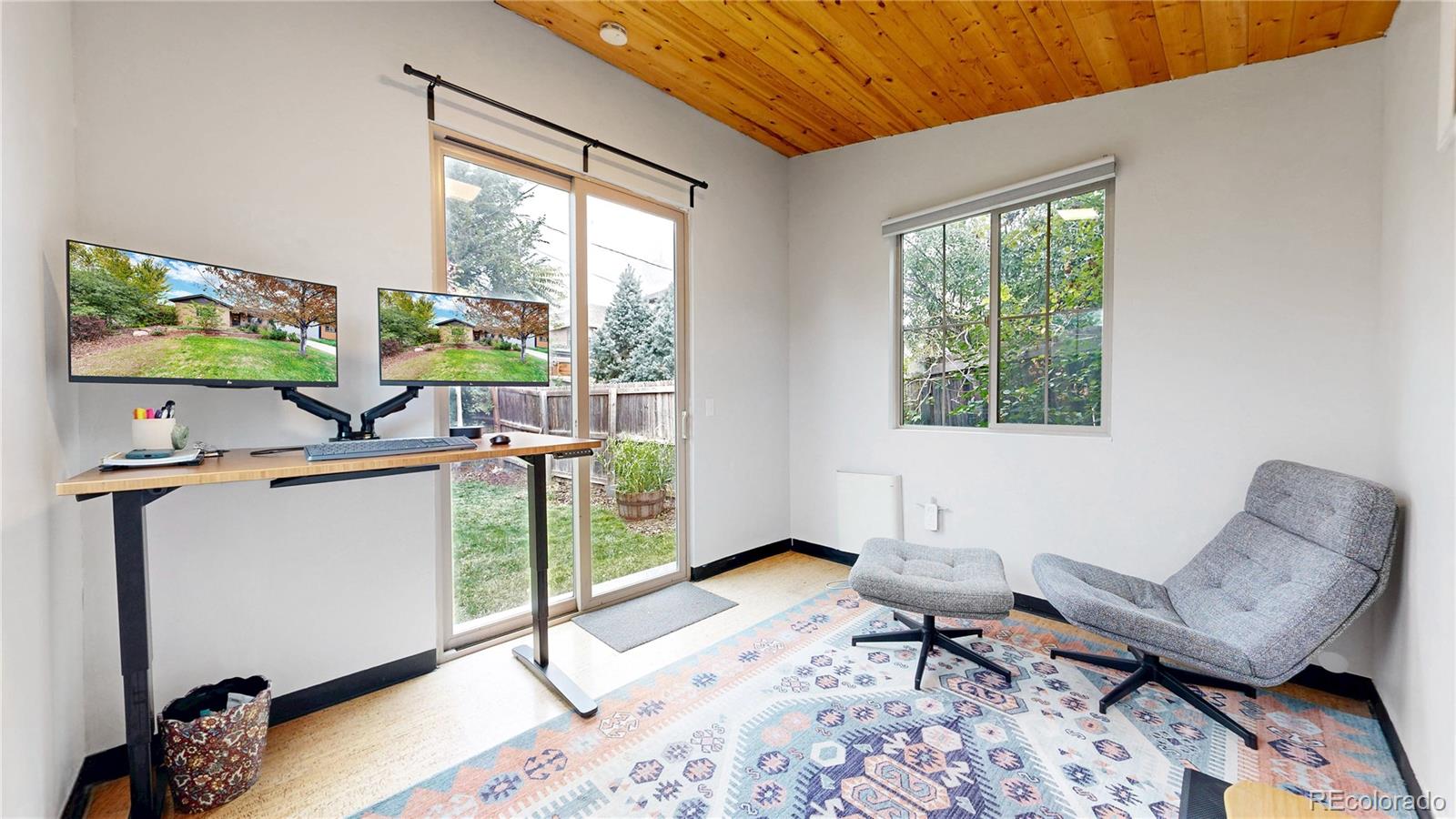 940 Grape Street Denver, CO 80220 - Photo 34 of 50 a workspace with furniture and window