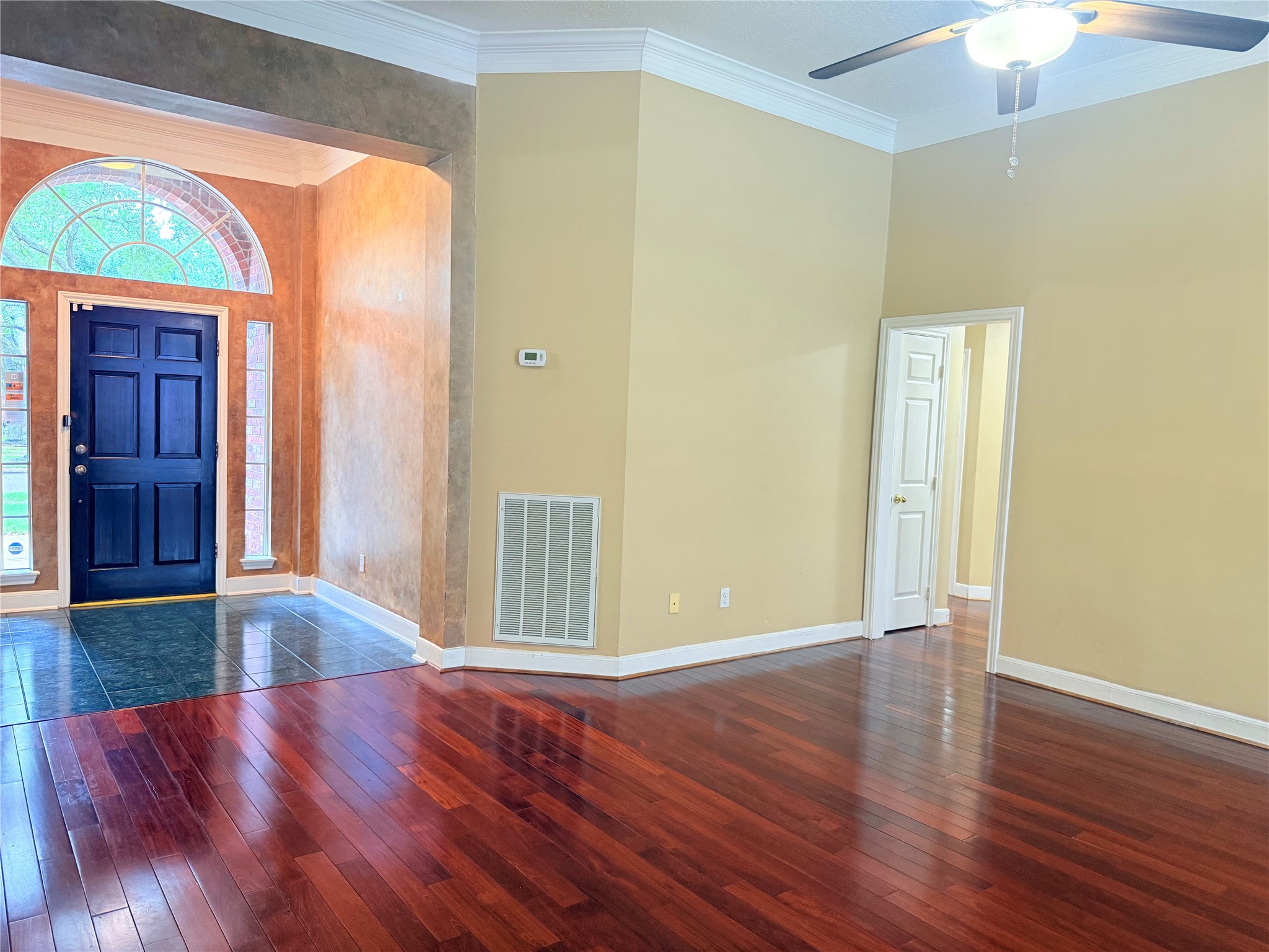 5010 Rebel Ridge Drive Sugar Land, TX 77478 - Photo 8 of 23 an empty room with wooden floor and closet