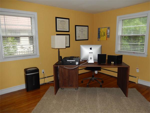 75 Chesbrough Road Boston, MA 02132 - Photo 8 of 16 a view of a workspace with a window